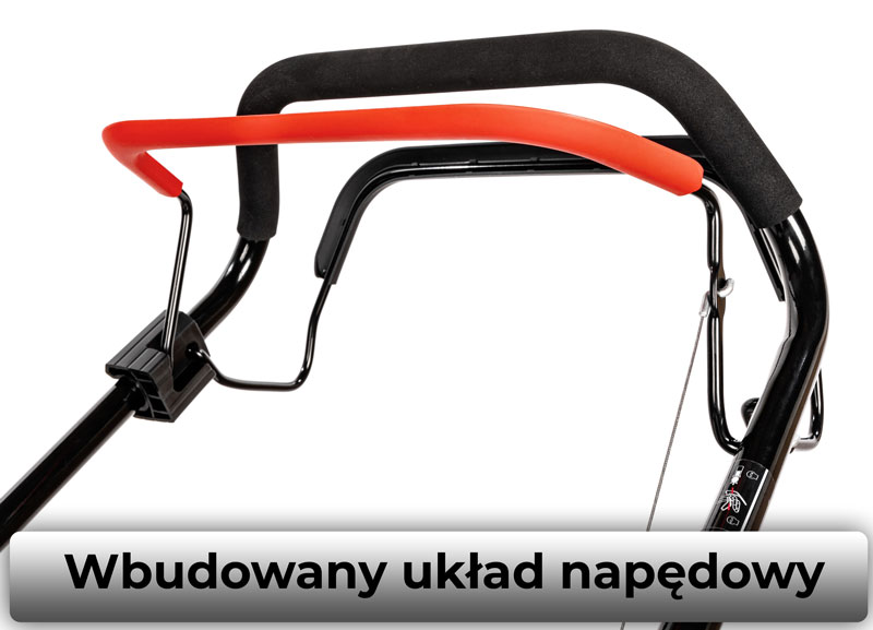 Wbudowany układ napędowy w kosiarce Cedrus CEDKS53S-H